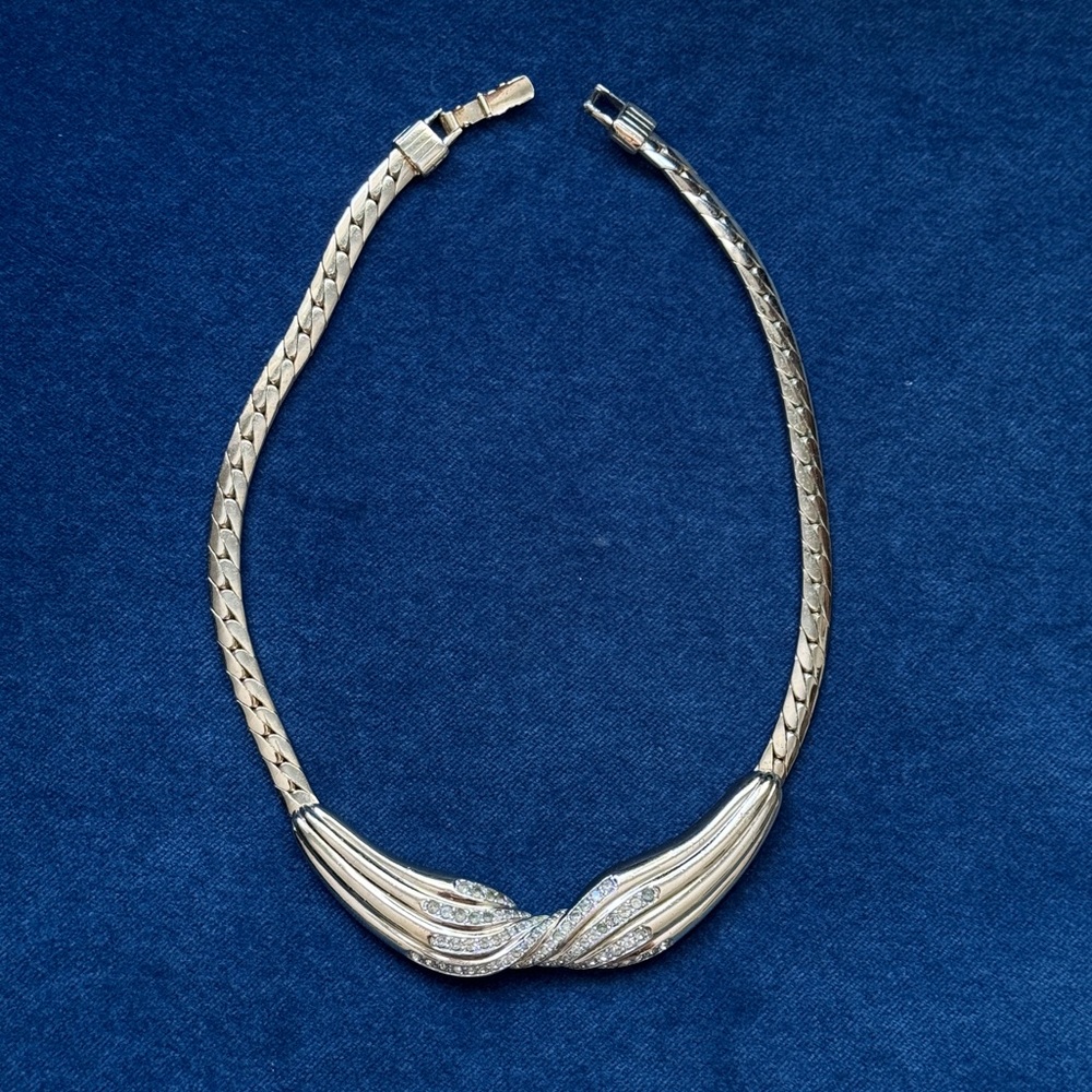 Vintage Panetta Women’s Gold Plated Necklace/Choker‎